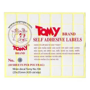 Giấy Tomy loại 106