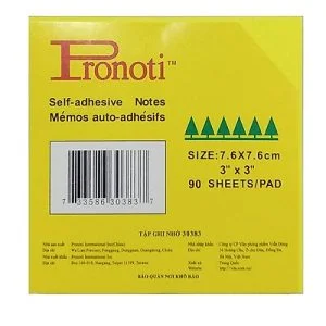 Alternative view of Giấy note Pronoti 3x3 (76x76mm) 100 tờ