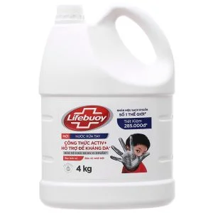 Nước Rửa Tay Lifebuoy Bảo Vệ Vượt Trội 4kg