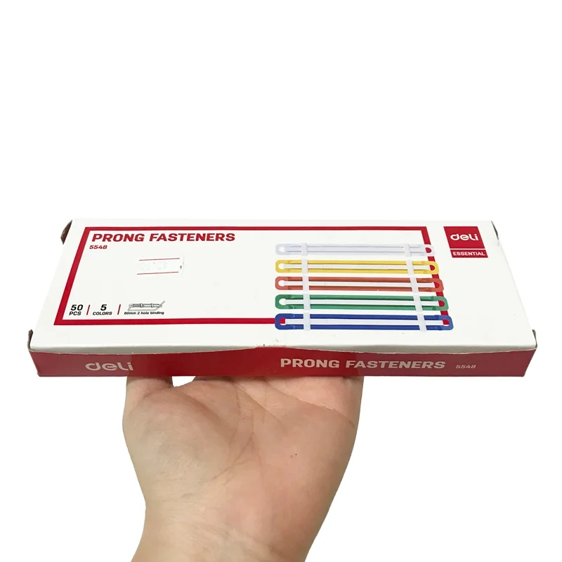 Nẹp Acco Tài Liệu Nhựa 80mm - Deli 5548 - Ảnh 4